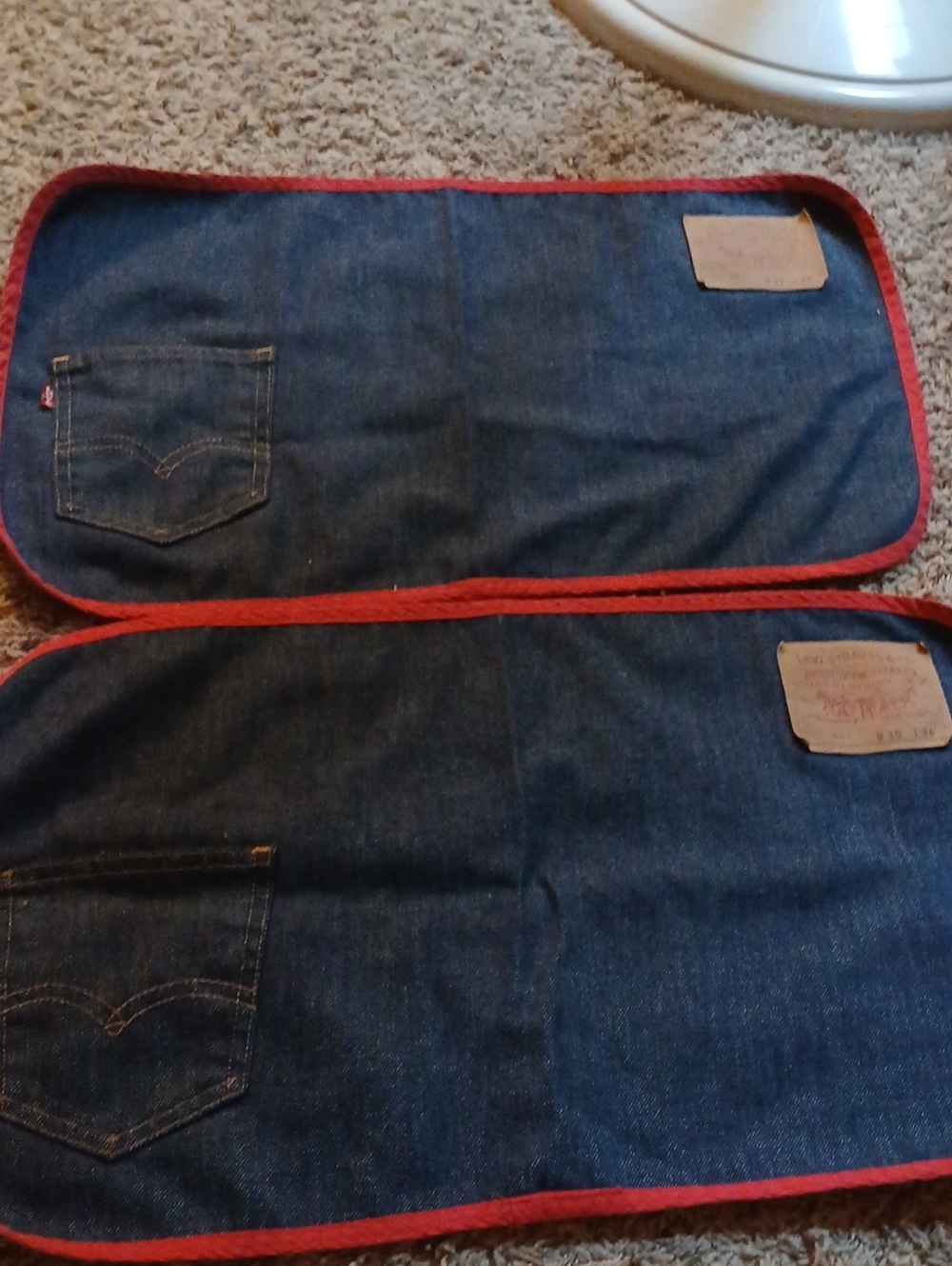 Levis Placemats Set Of 2 Rare